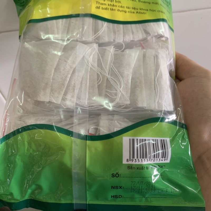 Trà Atiso Vĩnh Tiến - Actiso - bịch 100 túi lọc