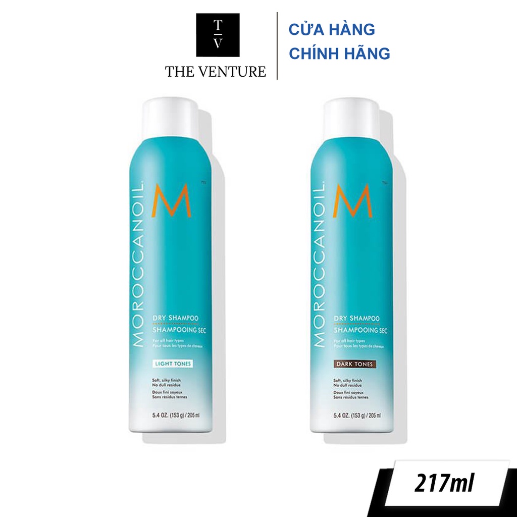 Dầu Gội Khô Moroccanoil Light Tones Dành Cho Tóc Sáng Màu Chính Hãng - 217ml