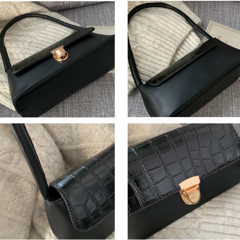 Túi da đeo vai phong cách Hàn Quốc đơn giản dành cho nữ