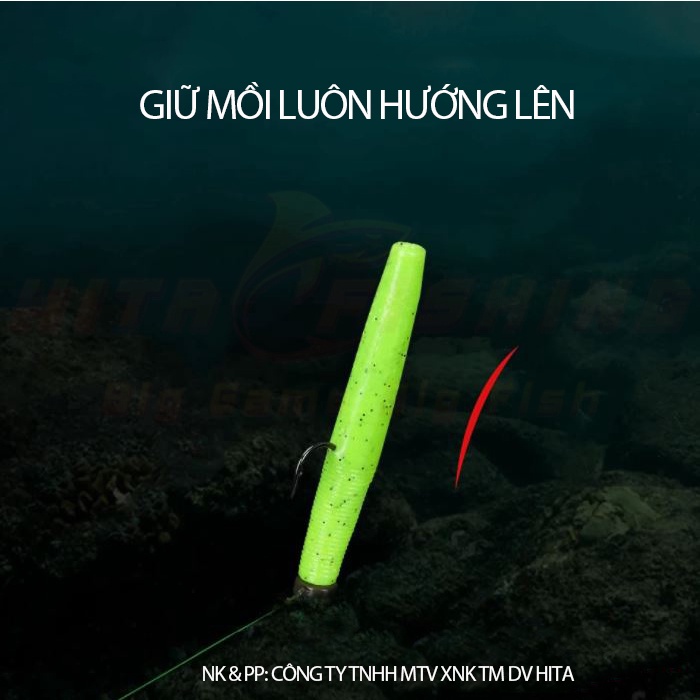 Lưỡi Jig Head P69 Tungsten Tsurinoya Hitalure