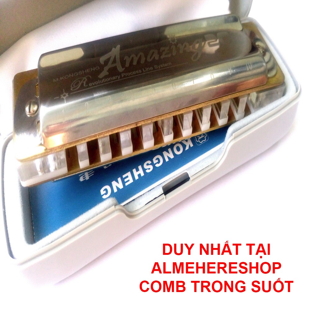 Kèn harmonica 10 lỗ KongSheng Amazing 20 key C