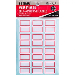 [Hot Sale]12 Pcs Simple Commodity Classification Self-adhesive Sticker Creative Student Book Sticker