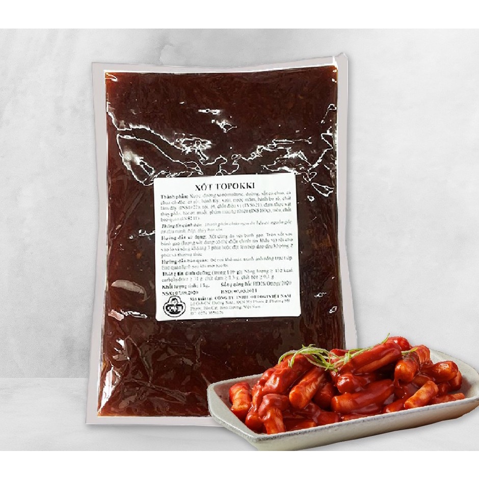 Sốt tobokki 1kg