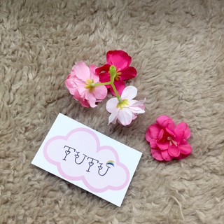 [THANH LÝ] Hoa lụa cherry bông 5-6cm