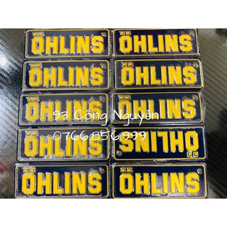 tem nhôm ohlins luôn keo