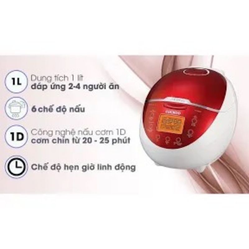 ✅ NỒI CƠM ĐIỆN CUCKOO 1.08L