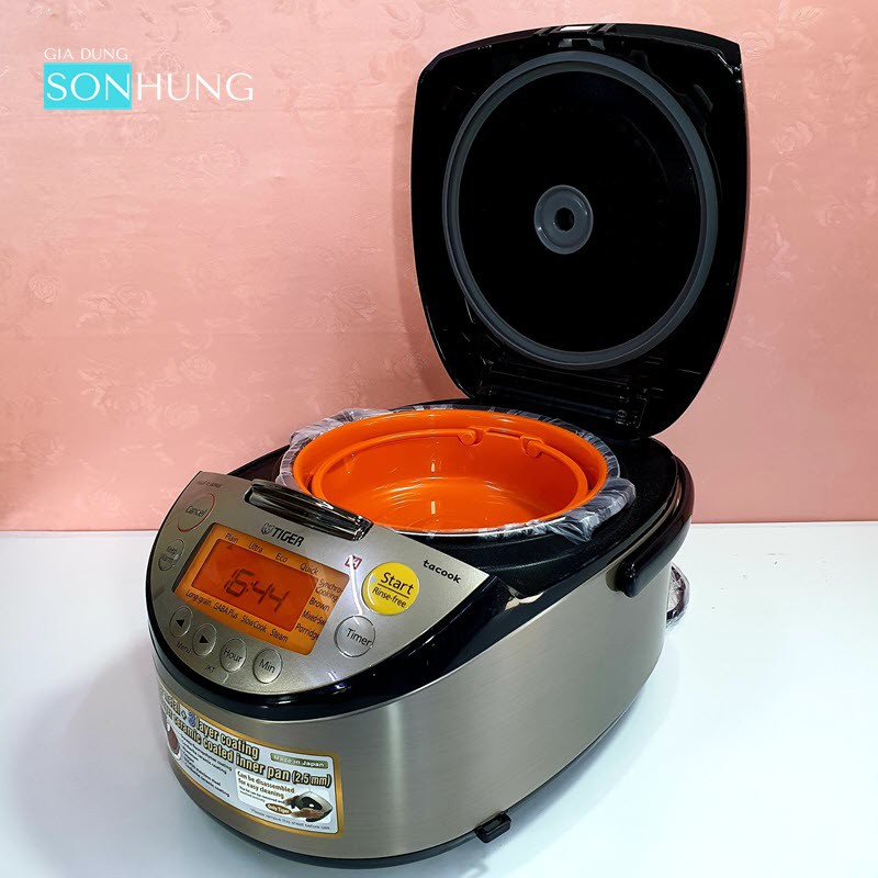Nồi cơm điện tử cao tần Tiger JKT-S10W Dung tích 1.0 Lít [BẢO HÀNH CHÍNH HÃNG] sản xuất tại Nhật Bản | BigBuy360 - bigbuy360.vn