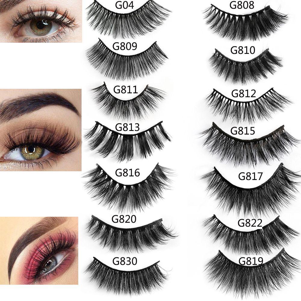 Bộ 5 Cặp Lông Mi Giả 3D Handmade Thời Trang Dành Cho Nữ