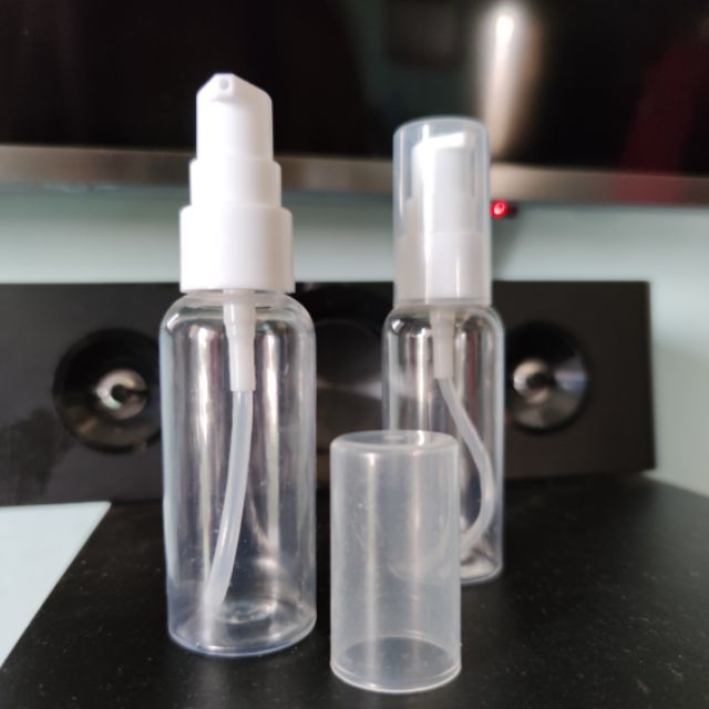 Chai nhựa vòi nhấn hoặc vòi xịt 50ml