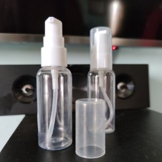 Chai nhựa vòi nhấn hoặc vòi xịt 50ml