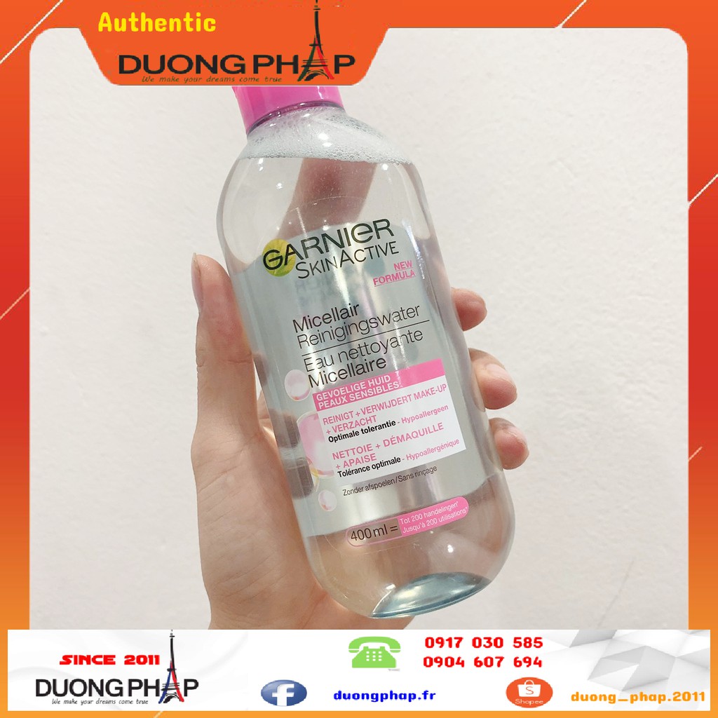 Nước tẩy trang Garnier 400ml