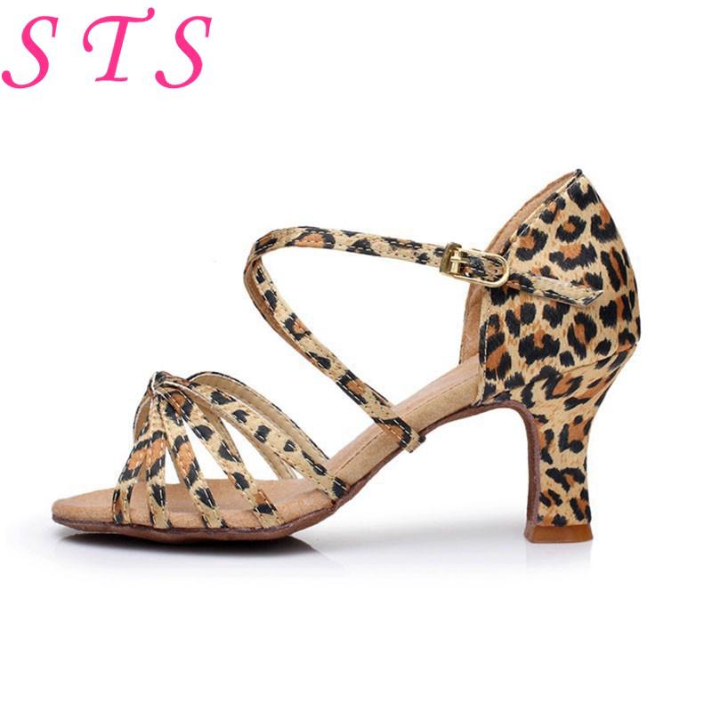 Giày khiêu vũ latin salsa, tango có gót