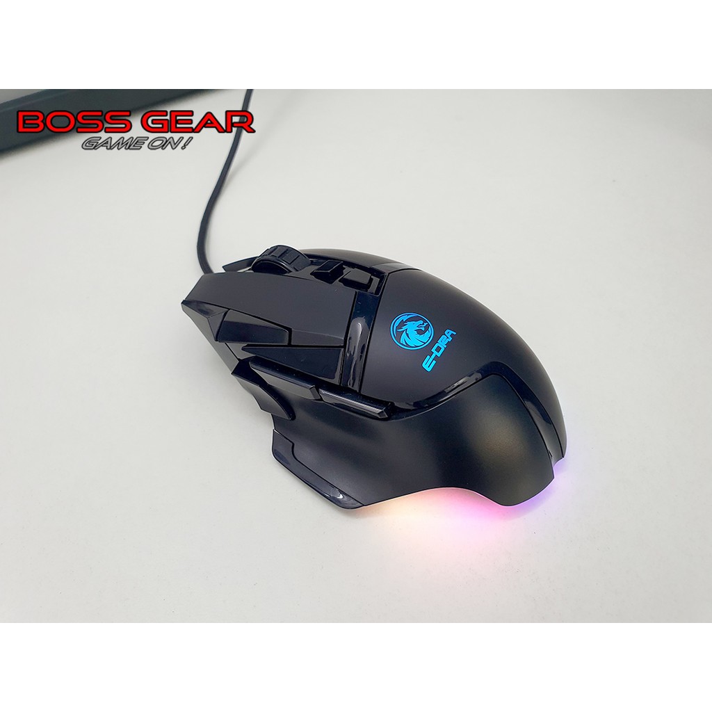 Chuột Gaming E-Dra EM6502 Pro ( 50 triệu lượt bấm, 16000 DPI, LED RGB, Có PM riêng )