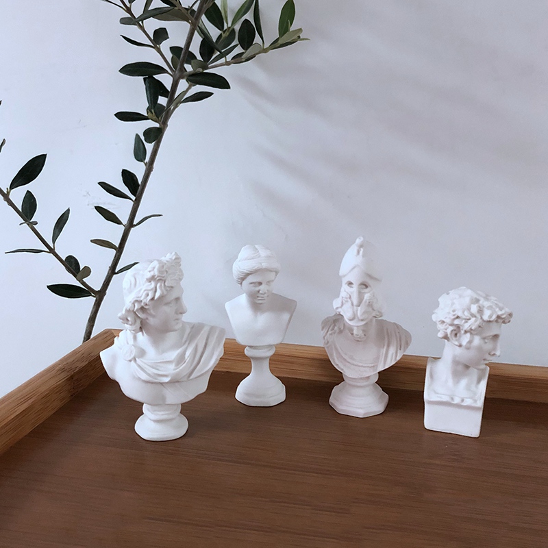 Mô Hình Tượng David Mini Để Bàn Trang Trí Phong Cách Bắc Âu