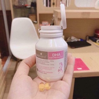 DHA bầu Bioisland lọ 60 viên dành cho mẹ bầu và mẹ sau sinh.