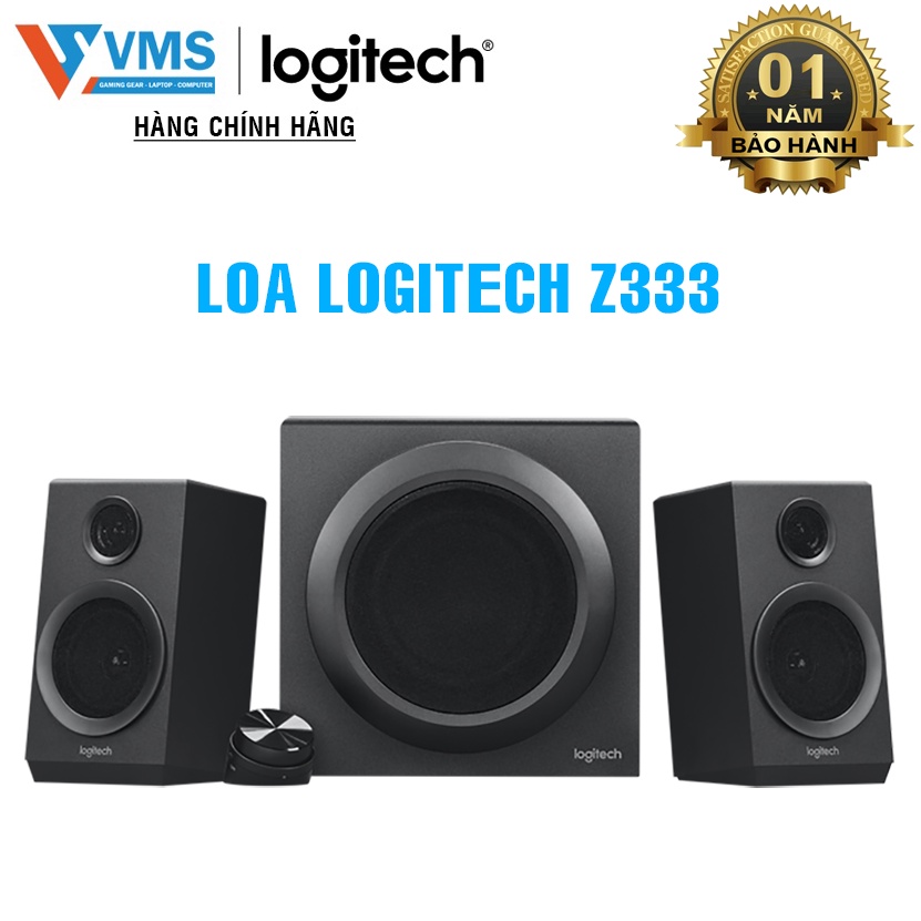 Loa Logitech Z333 System with Subwoofer - 2.1 - hàng chính hãng