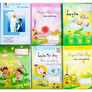 Combo 6quyển vở rèn chữ
