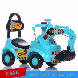 [Trợ giá] XE CẦN CẨU CHO BÉ CHÒI CHÂN [ CÓ NHẠC, CÓ TỰA LƯNG ] - XE CẨU TO