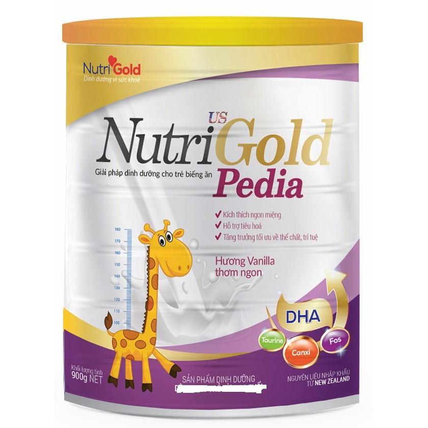 SỮA NUTRIGOLD PEDIA PLUS 900g cho trẻ biếng ăn