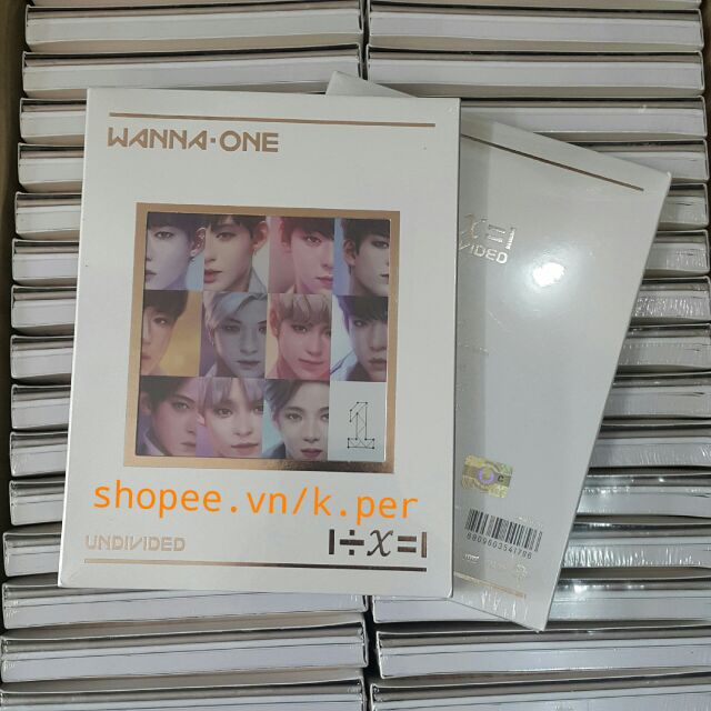 [CÓ SẴN, CÓ POSTER, CHỌN VER.] WANNA ONE UNDIVIDED | Produce 101