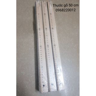 Thước gỗ 50 cm