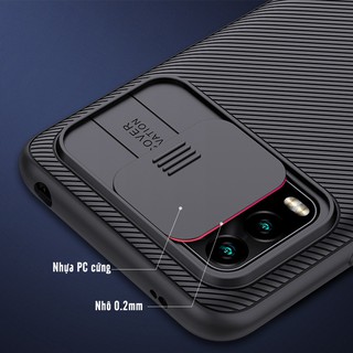 Ốp lưng cho Xiaomi Mi 10 Lite Nillkin CamShield che camera
