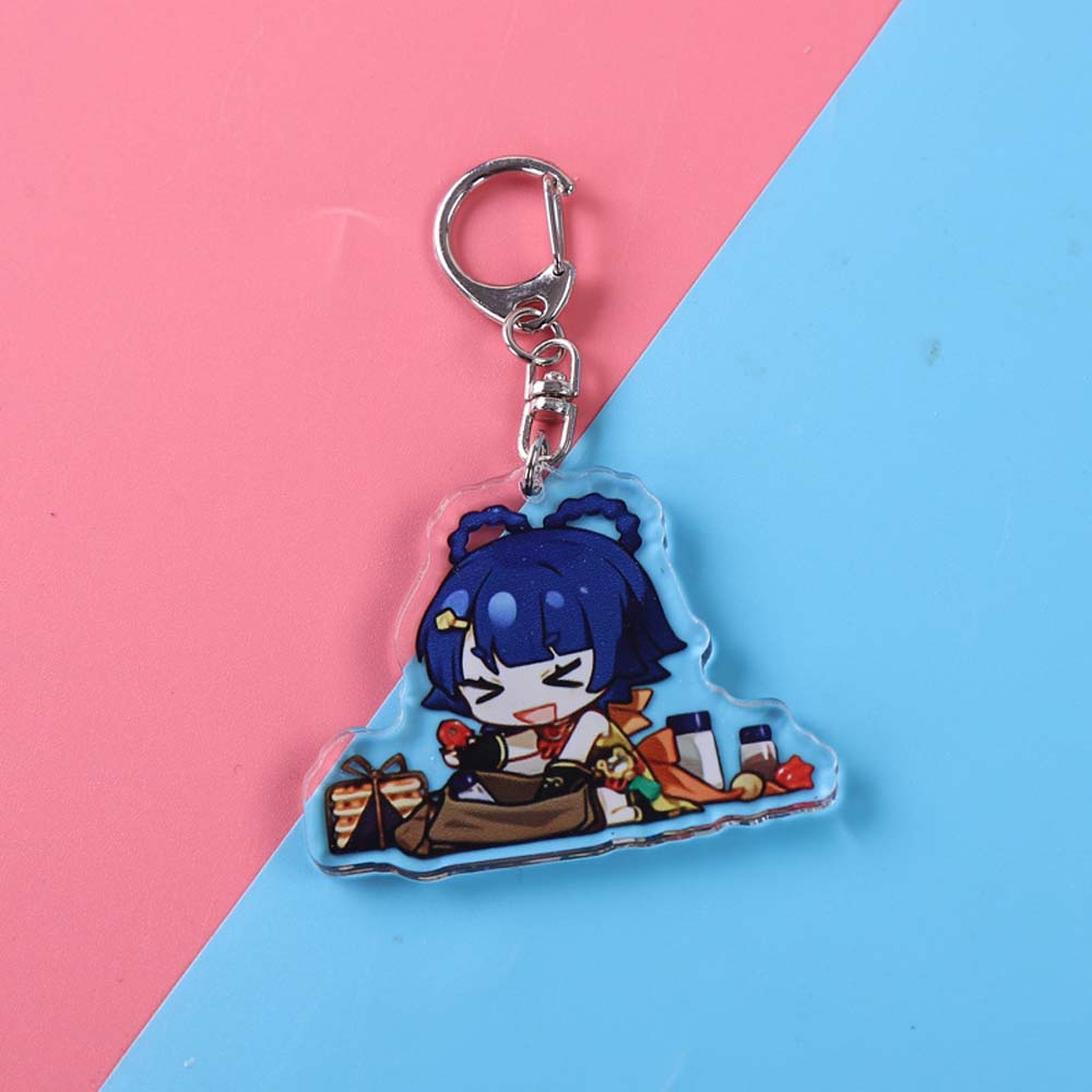 Móc Khóa Acrylic Họa Tiết Anime Dễ Thương