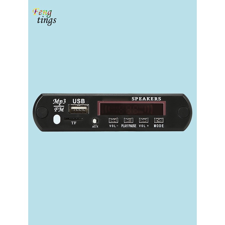 Bảng mạch giải mã âm thanh bluetooth 5.0 kèm điều khiển từ xa cho loa xe hơi