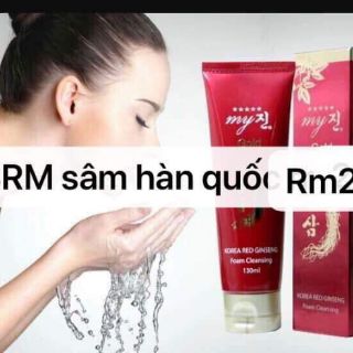 SỬA RỬA MẶT NHÂN SÂM HÀN QUỐC CHÍNH HÃNG