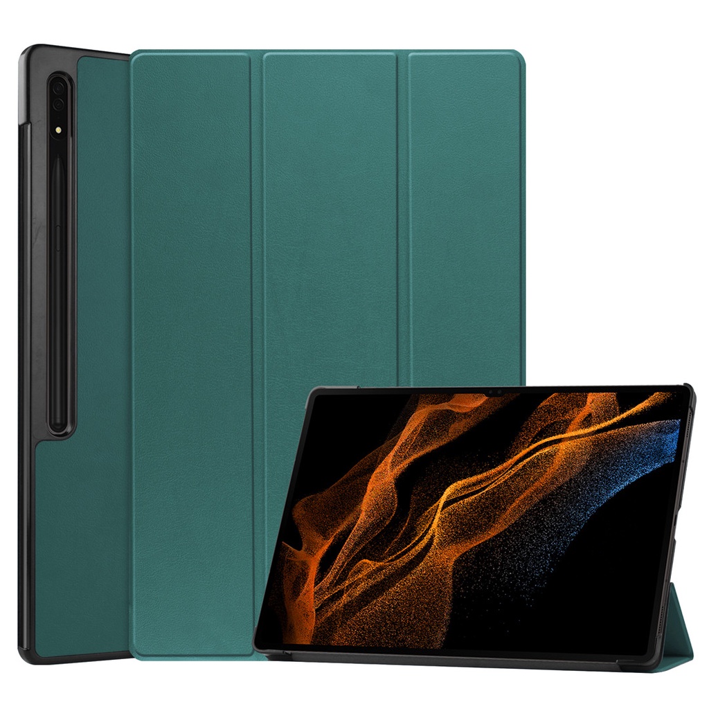 Bao Da Máy Tính Bảng PU Siêu Mỏng Kiêm Giá Đỡ Cho samsung galaxy tab s8 ultra tab s8 ultra 14.6 inch 2022