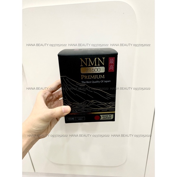 Viên Uống NMN 21600 Premium Nhật Bản Hỗ Trợ Trẻ Hoá Làn Da - Hộp 60 Viên