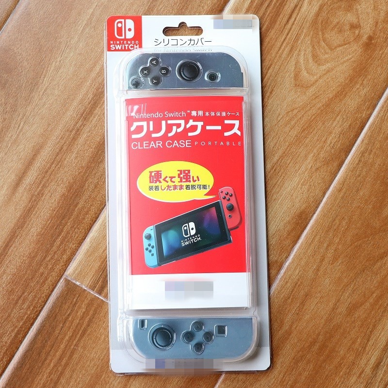 Ốp lưng TPU dẻo + case Joycon dẻo trong suốt cho Nintendo Switch