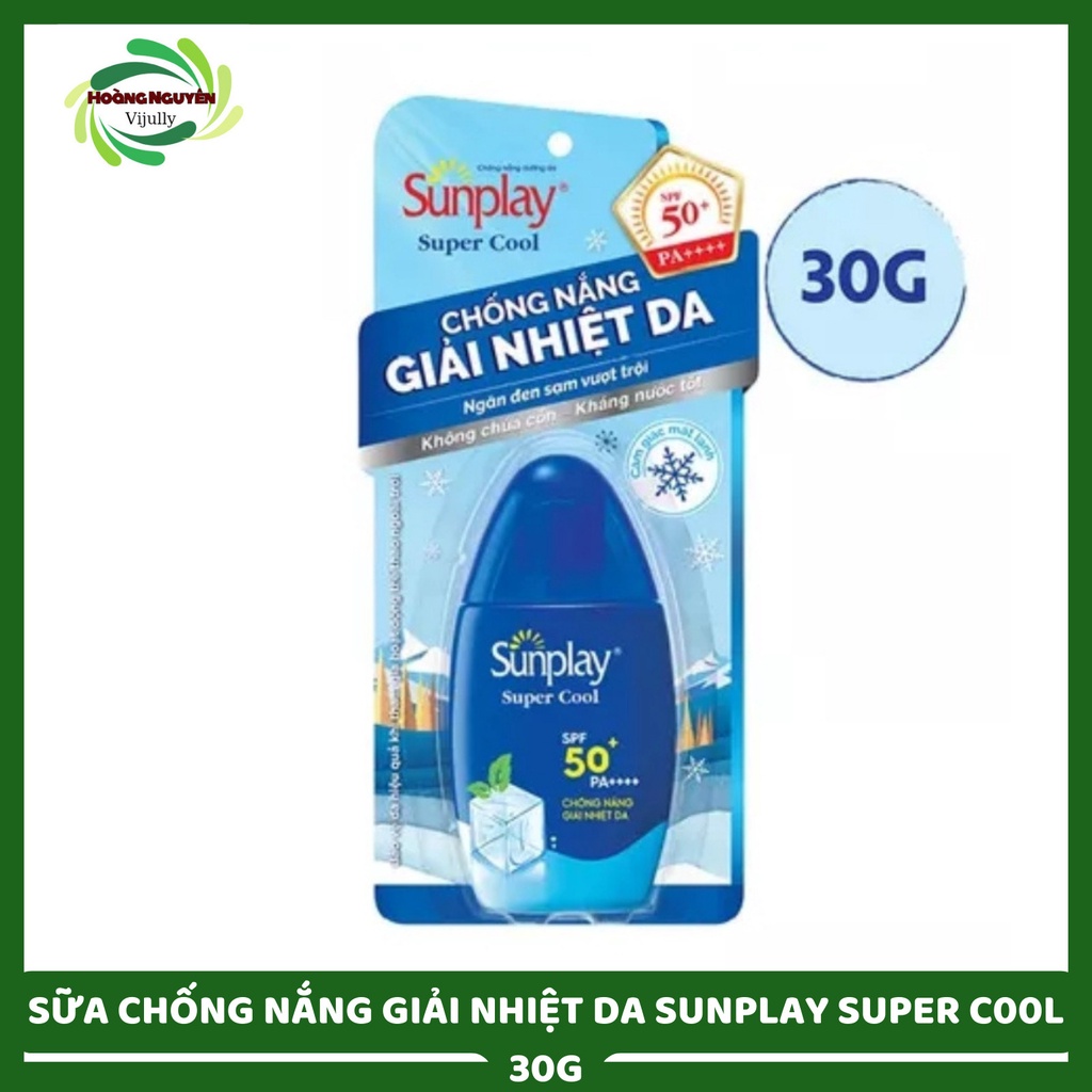 Sữa chống nắng giải nhiệt da Sunplay Super Cool SPF50+, PA++++ 30g
