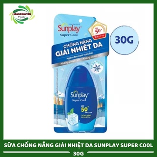 Sữa chống nắng giải nhiệt da Sunplay Super Cool SPF50+, PA++++ 30g