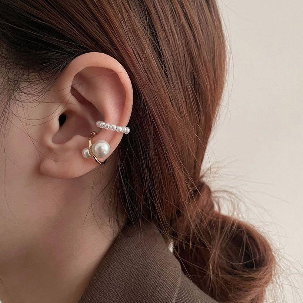 Khuyên Kẹp Sụn Tai Không Cần Lỗ Bằng Hợp Kim Dành Cho Nữ