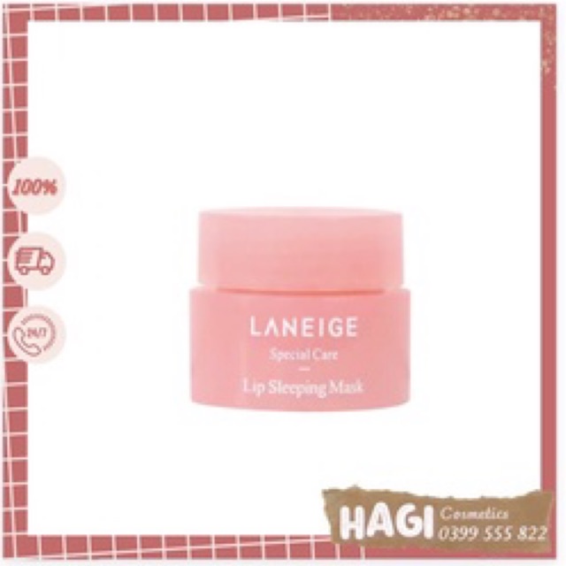 Mặt nạ ngủ môi Laneige - Guu