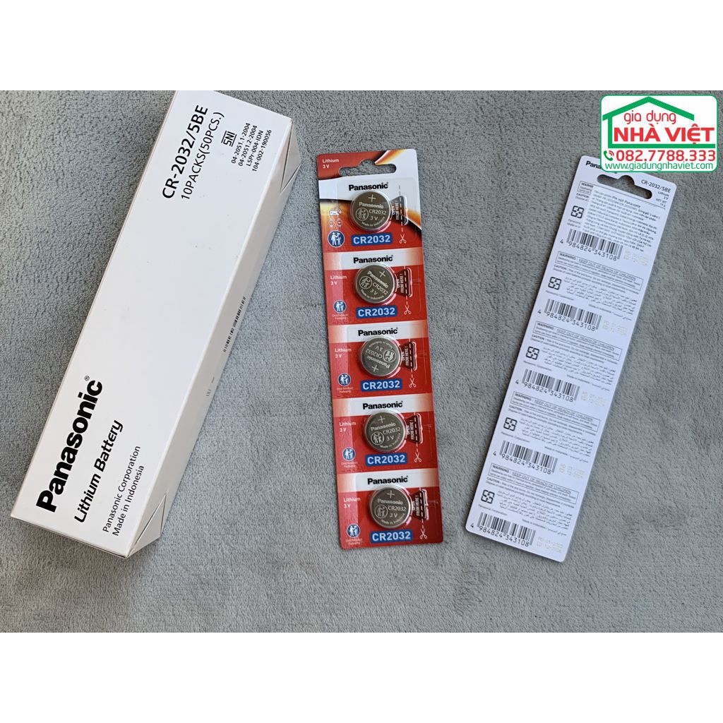 Pin cúc áo Panasonic Lithium CR2032