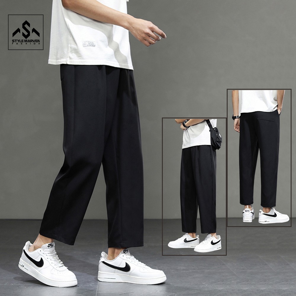 Quần kaki nam ống suông STYLE MARVEN phối túi năng động - QUAN SM005C
