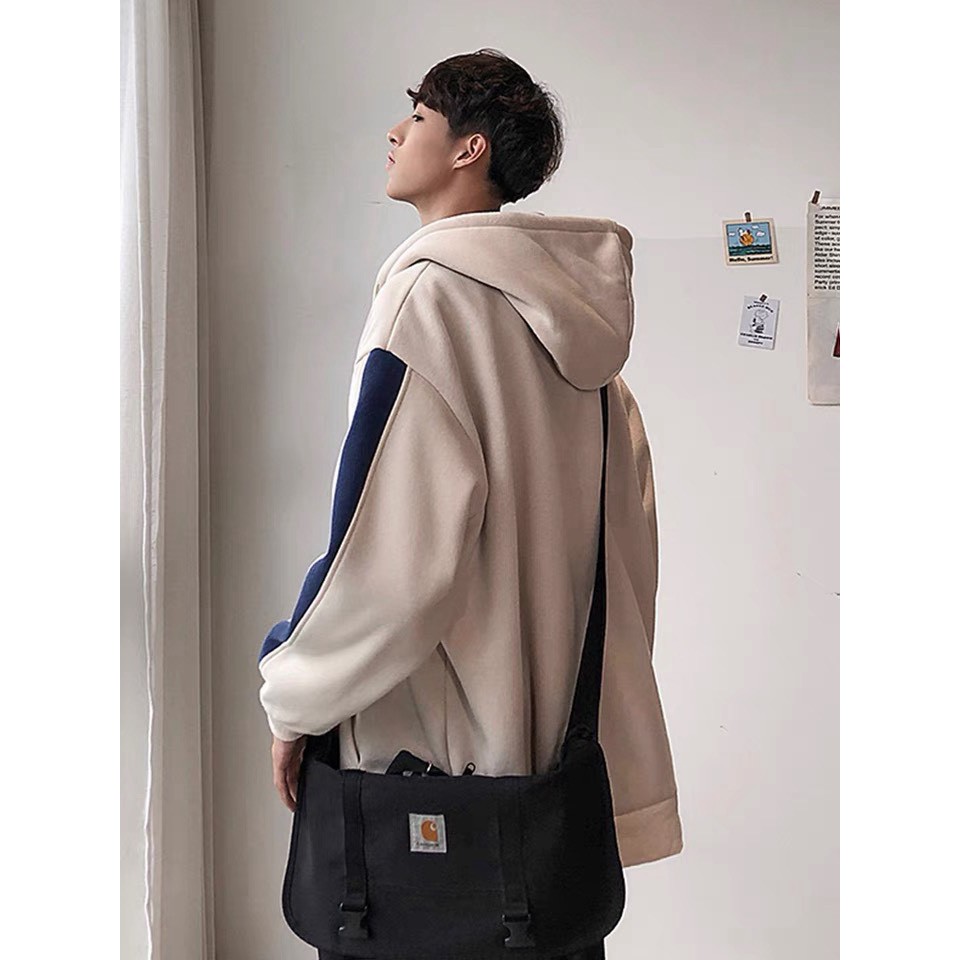 ÁO  KHOÁC HOODIE NAM NỮ CHỐNG NẮNG PHỐI SỌC TAY PHONG CÁCH HÀN