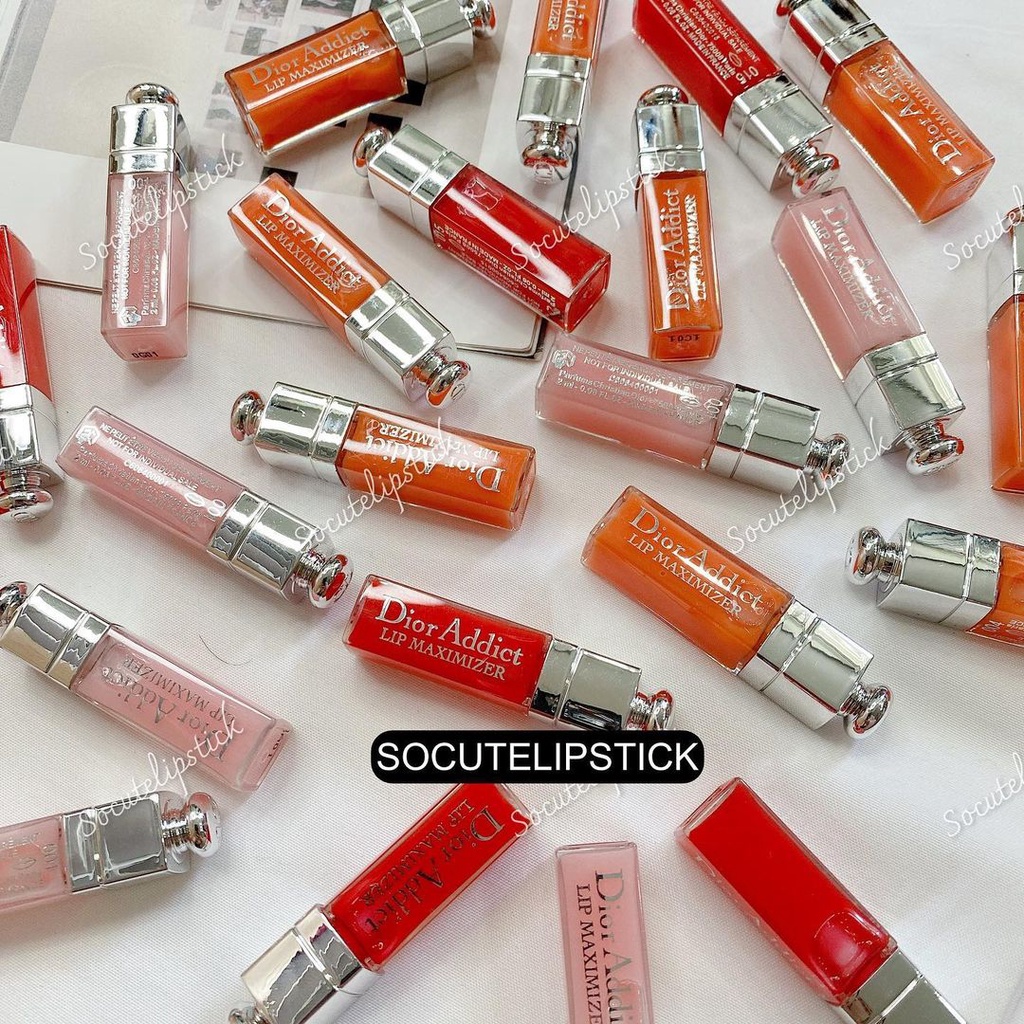 Mini - Son dưỡng D.ior Maximizer Minisize Unbox 004 Coral - 015 Cherry - 020 - 001 - 012 - 004 - 038 - 024 - 009