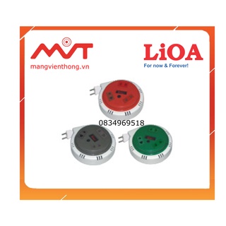 Ổ cắm kéo dài quay tay LiOA- Ổ cắm xách tay dài 3m/5m/10m dây rút - Ổ cắm kéo dài kiểu đĩa bay mini