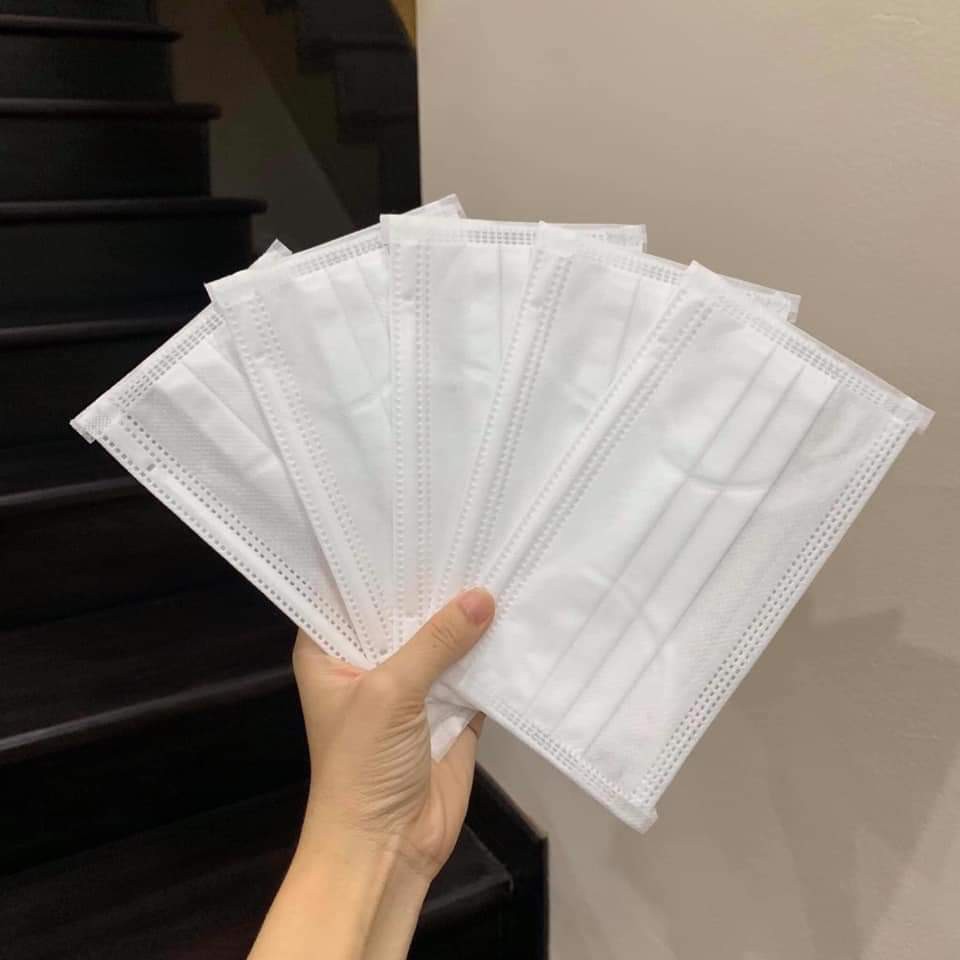 [CHÍNH HÃNG ] KHẨU TRANG ELPIS MASK XUẤT NHẬT BẢN HỘP 50 chiếc- 4 lớp vải kháng khuẩn: Xanh hoặc Trắng | BigBuy360 - bigbuy360.vn