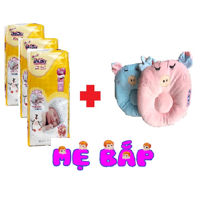 Combo 3 gói Tả dán Unidry NB36 (dưới 5kg)