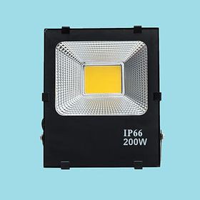 Đèn Pha Led COB Công Suất 200w, Đèn Trang Trí Chiếu Sáng Ngoài Trời, Sân Vườn