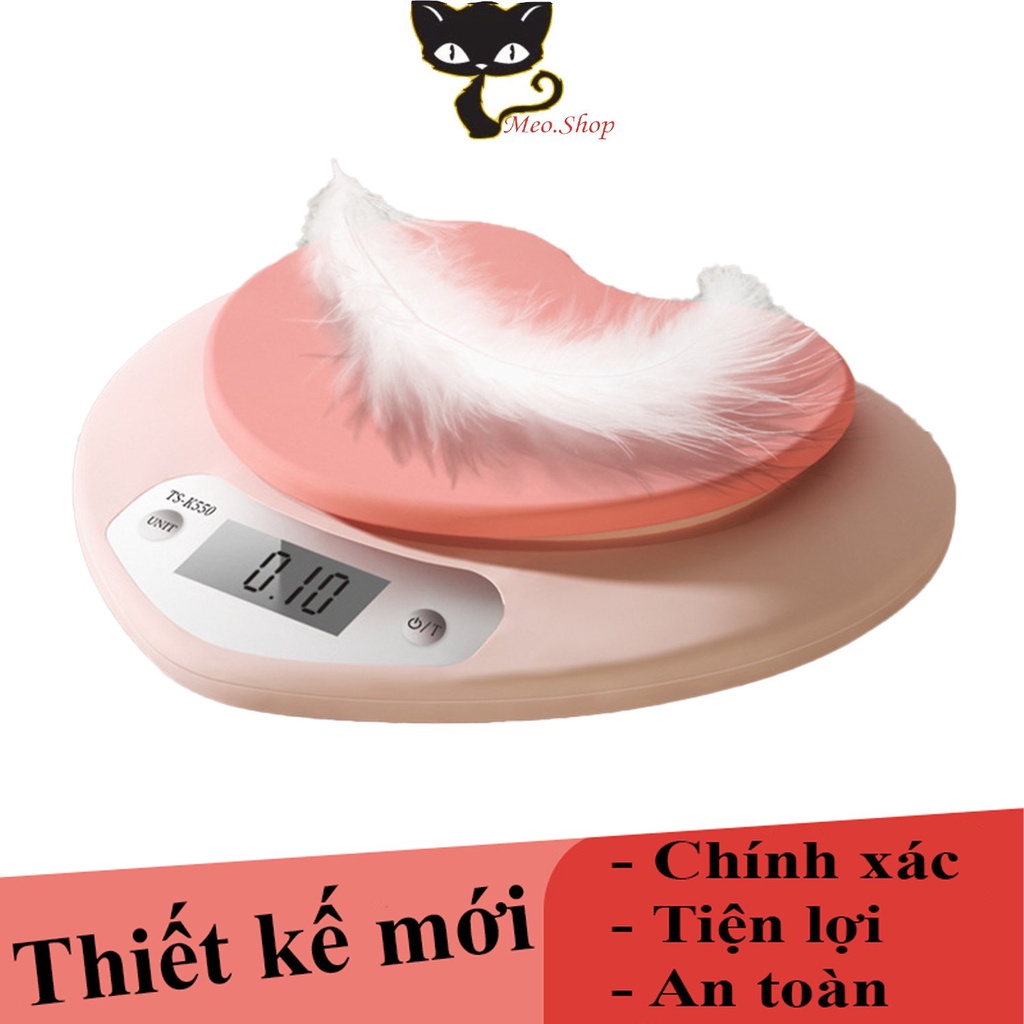 CÂN TIỂU LY Điện Tử dải đo 0.1-5 kg. Cân tiểu li điện tử có độ chính xác cao, chống thấm nước hiệu quả