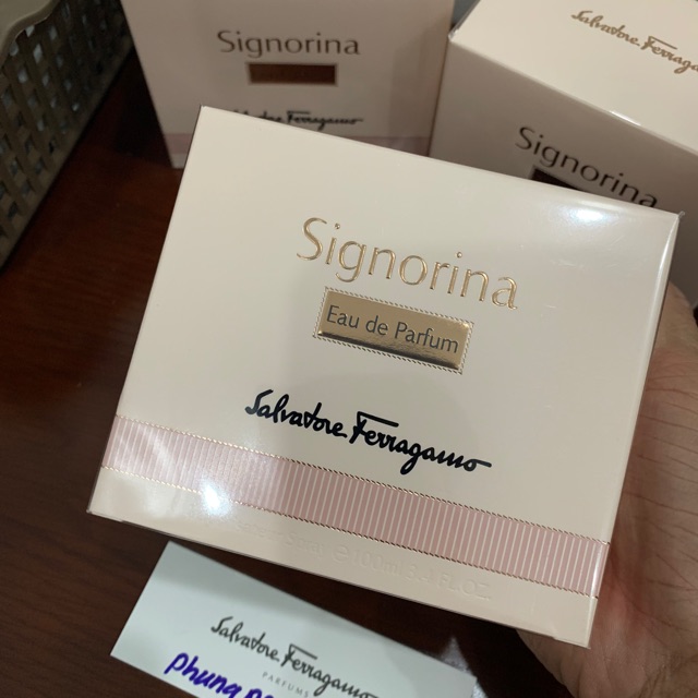 [Mã COSSALE19 hoàn 8% xu đơn 500K] Nước hoa salvatore ferragamo signorina edp 100ml full seal (như hình)