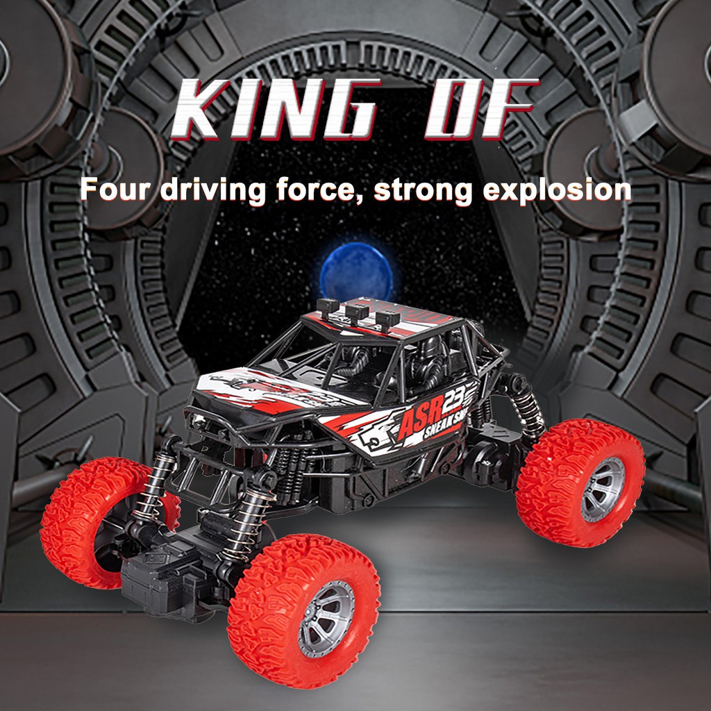 RC Xe Địa Hình Điều Khiển Từ Xa Tốc Độ Cao 2.4g 4wd 25km / H Kèm Phụ Kiện