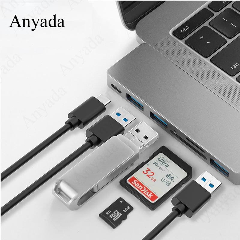 Kép Mới Loại C USB 3.0 Dành Cho Apple MacBook Pro 2016/2017/2018/2019/2020