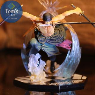 21cm Anime One Piece Ronoa Zoro Ghost Cut Ver. Sauron PVC Action Figure Collection Model Gift Luffy