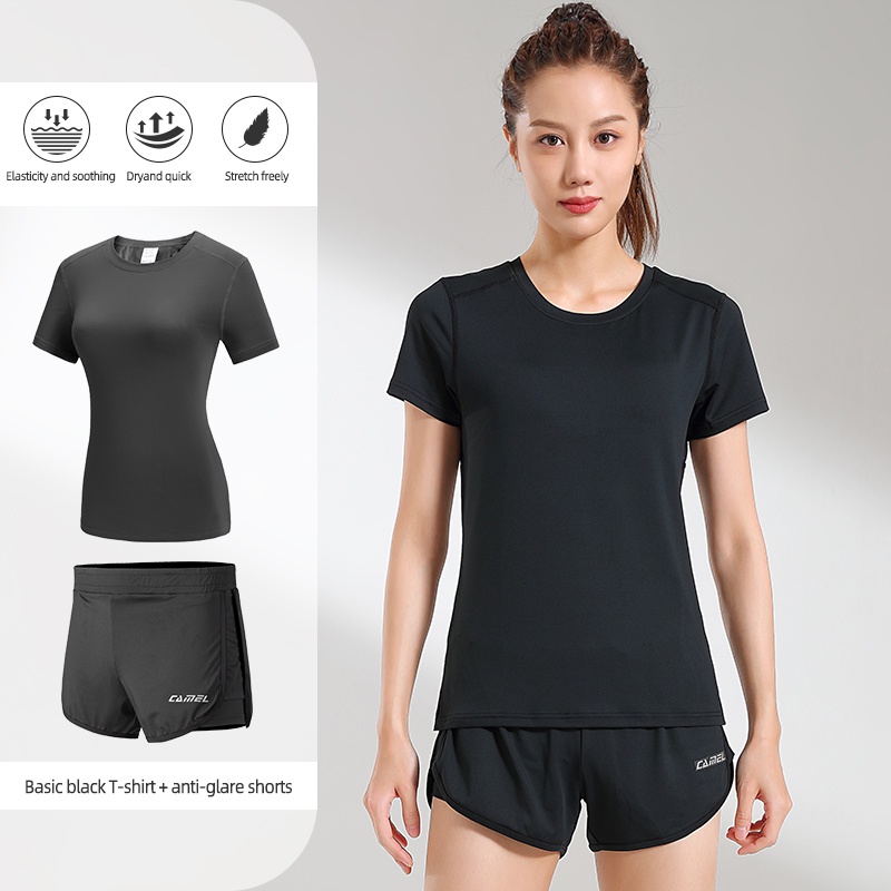Bộ đồ thể thao CAMEL thoáng khí chất lượng cao dành cho nữ